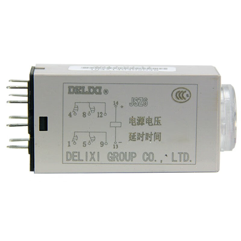 DELIXI ELECTRIC JSZ6-2 Electronic Time Relay 0.5S 380V