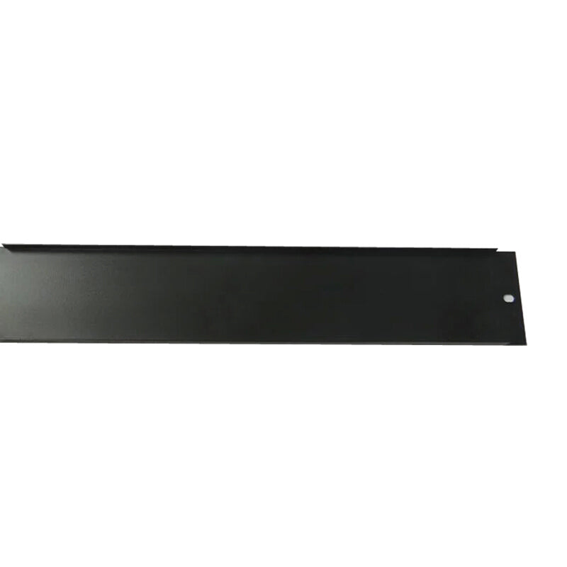 Totem (TOTEN) 2U metal blind plate standard false panel bezel filler plate network cabinet accessories totem cabinet blind plate thickened black