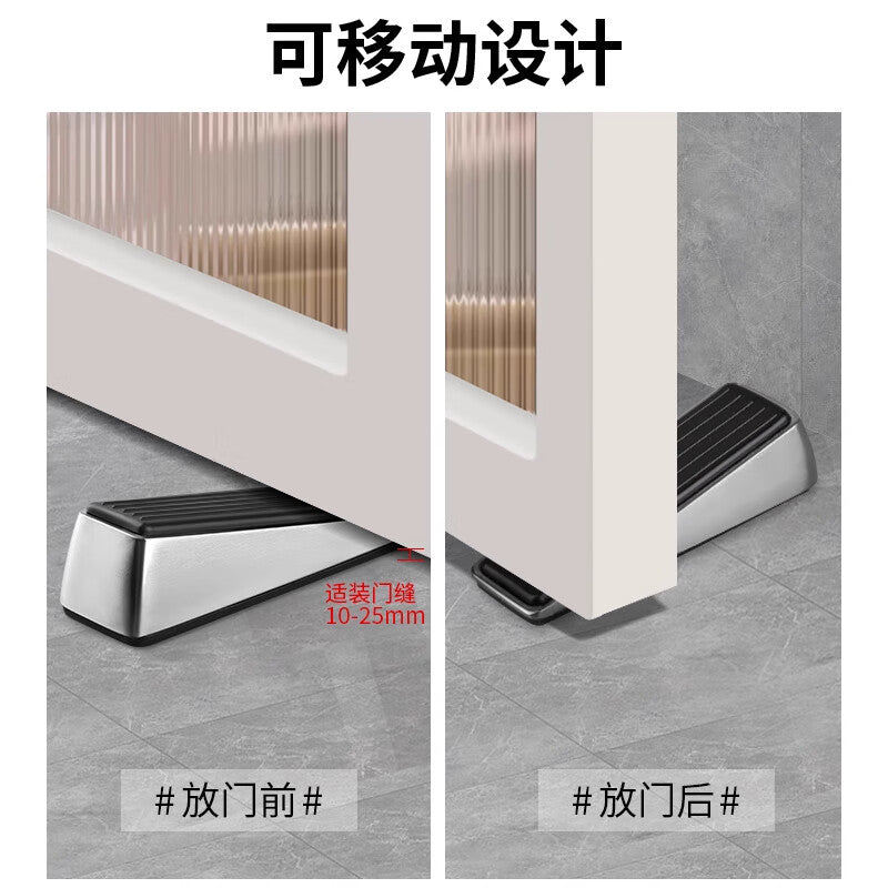 Saint-Gobain door stopper, door plug limiter, door stopper, door barrier, travel anti-theft, hotel anti-collision, windproof, door blocking and fixing artifact.