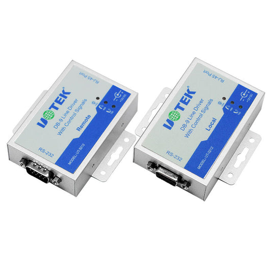 UOTEK RS232 serial port long line driver/bidirectional transceiver five-wire one-pair use; UT-3212