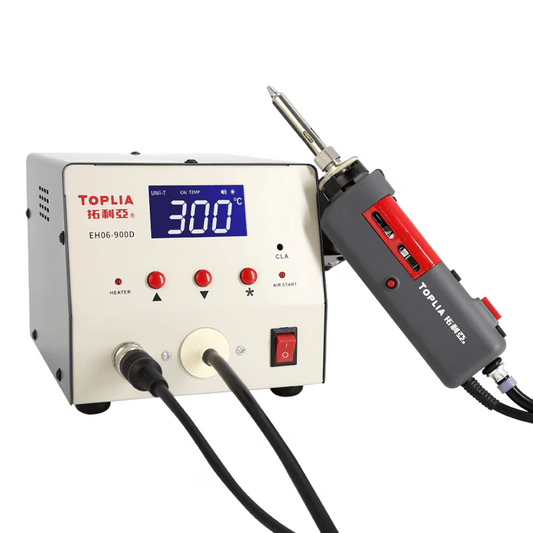Tolia fully automatic digital display electric desoldering pump, electric heating desoldering pump, desoldering gun, desoldering table, desoldering pump EH06-900D