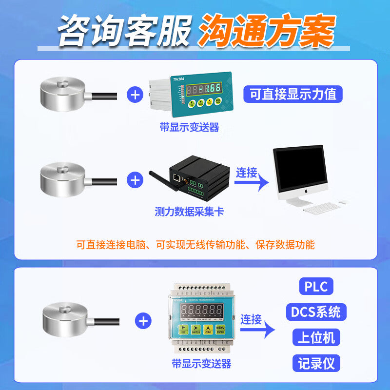 USAMR [Bulk Discount] Miniature High-Precision Weighing Tension/Compression Sensor, Force Measurement, Weight Gravity Sensor