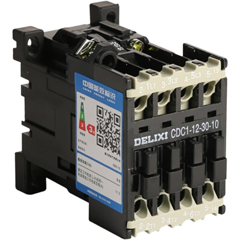 DELIXI CDC1-12-30-10 Contactor - 220V, Customizable Options
