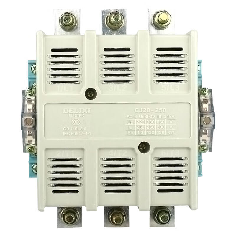 Delixi CJ20-250A Universal AC Contactor 220V - Reliable Power Control