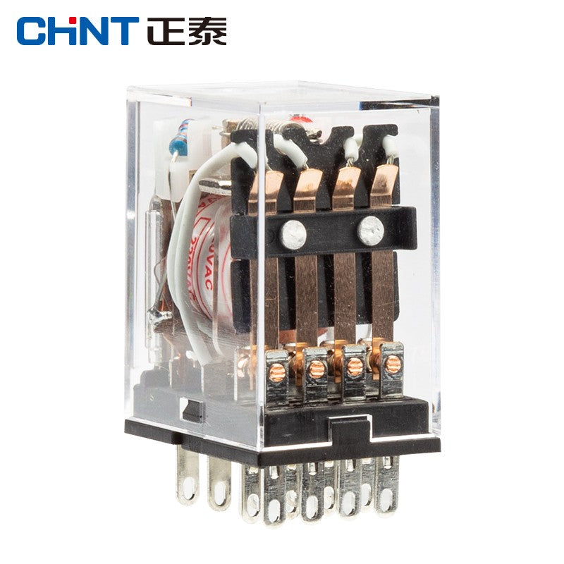 Chint (CHNT) JZX-22F-D-4Z-CA-AC12V--CZY14A small intermediate relay 14-corner relay AC12V