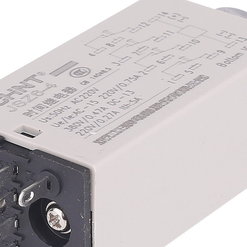 Chint JSZ6-4-5s-AC220V Delay Time Relay AC/DC Voltage