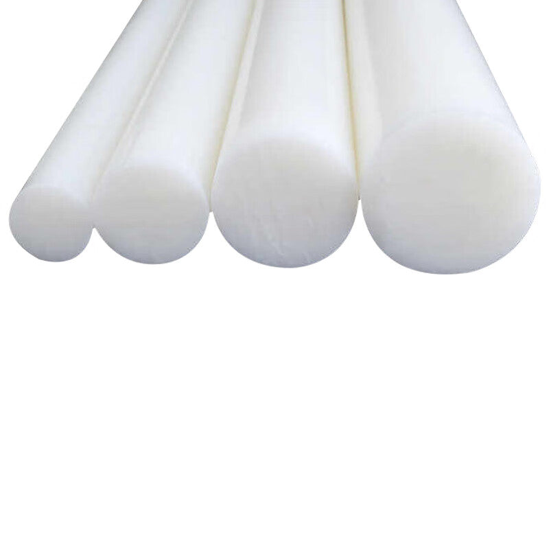 Xuncheng Nylon Rods, PA6 Nylon Rods, Plastic Rods, Round Solid Rods, Unit: Piece, Diameter 8mm * 1 meter