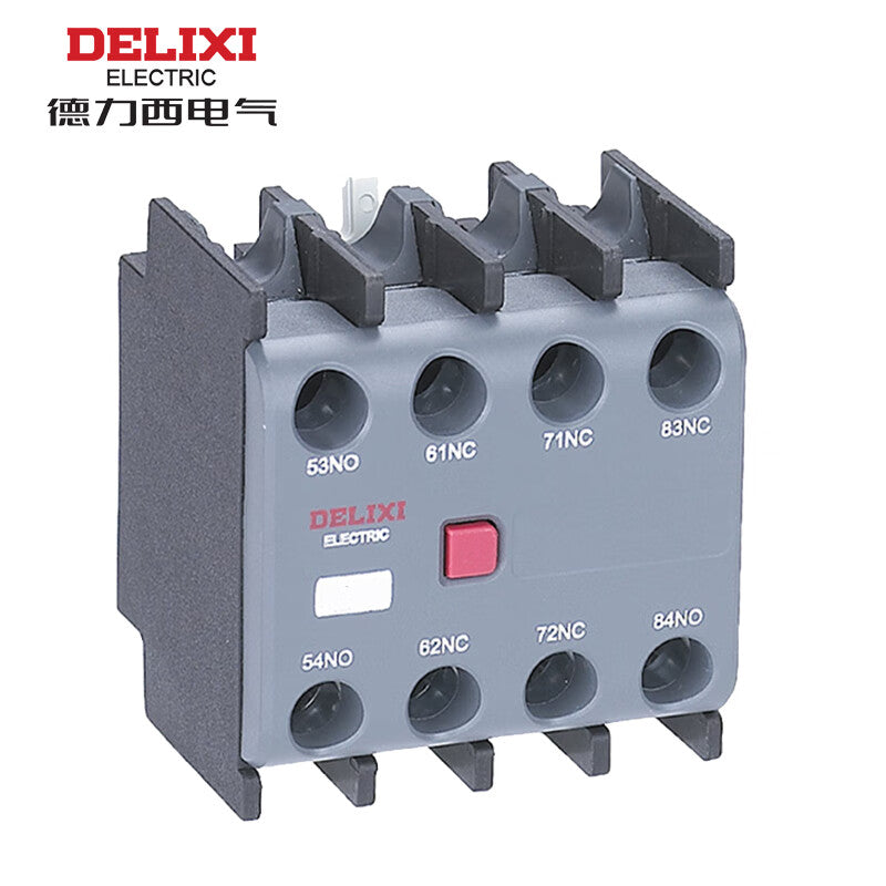 Delixi Electric F4-40 top auxiliary contact RoHS top mounting F440 contactor accessories