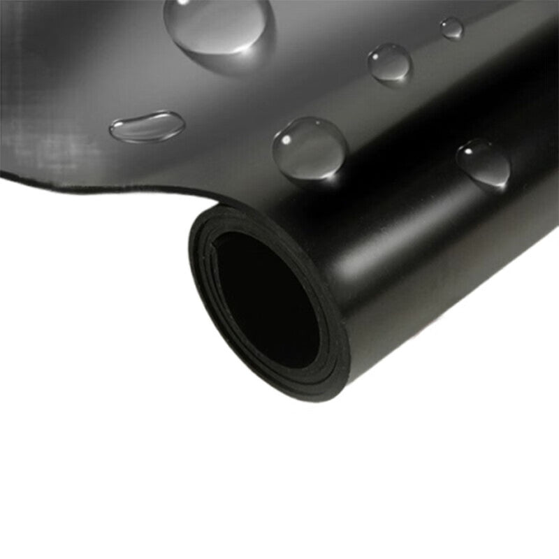 Yonghao Yinghong Insulating Rubber Mat, High Voltage Nitrile Rubber Mat, Black Industrial Rubber Sheet, Oil-Resistant, Wear-Reducing, Vibration Damping, Customizable, [3mm] 1m*10m Length [Whole Roll] Price Per Sheet