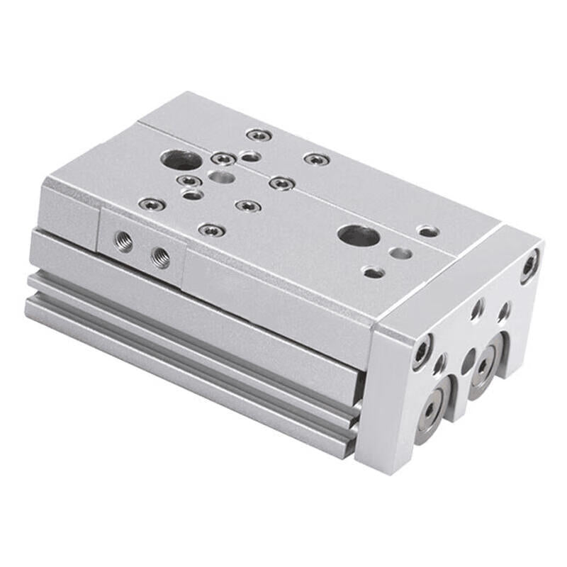 AirTAC dual-axis precision slide cylinder, standard circulating ball bearing, double acting, with magnetic ring; HLQ16X30S
