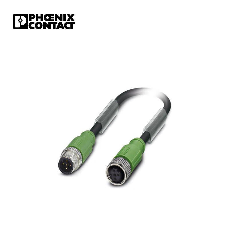 Phoenix sensor/actuator cable; SAC-5P-M12MS/ 1,5-PUR/M12FS SH