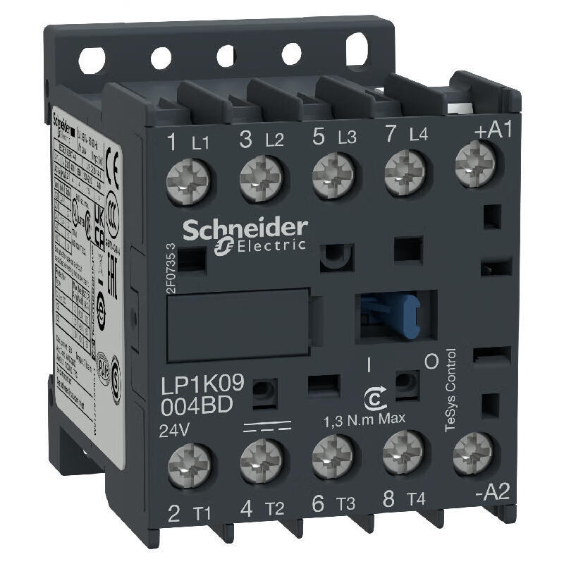 Schneider Electric TeSys K 9A 24VDC 4-Pole Contactor