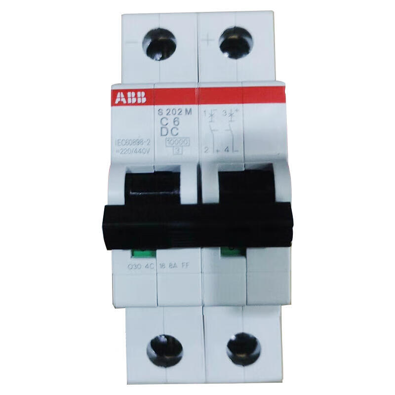 ABB S202M-C6DC S200M Series DC Miniature Circuit Breaker