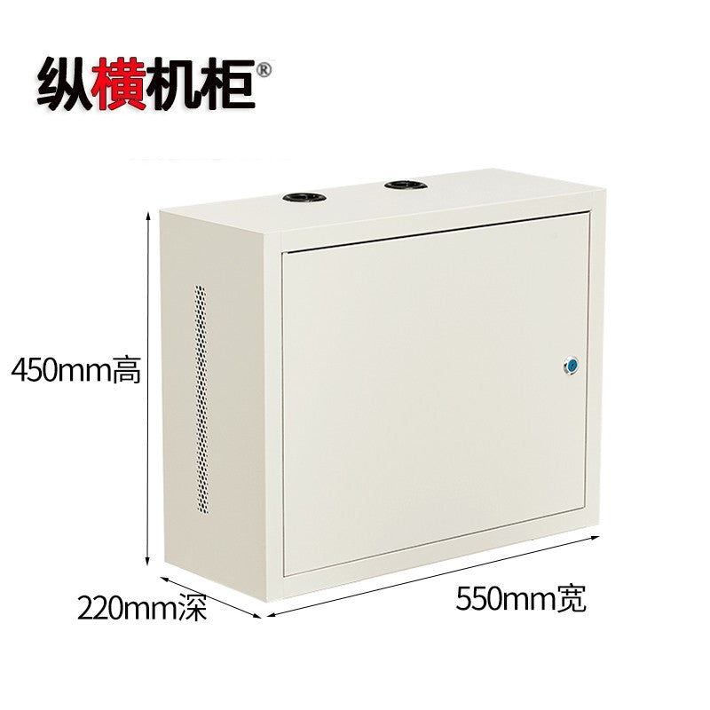 Z2 5104 4U Wall-Mounted Network Cabinet, 550mm Wide, Gray & White