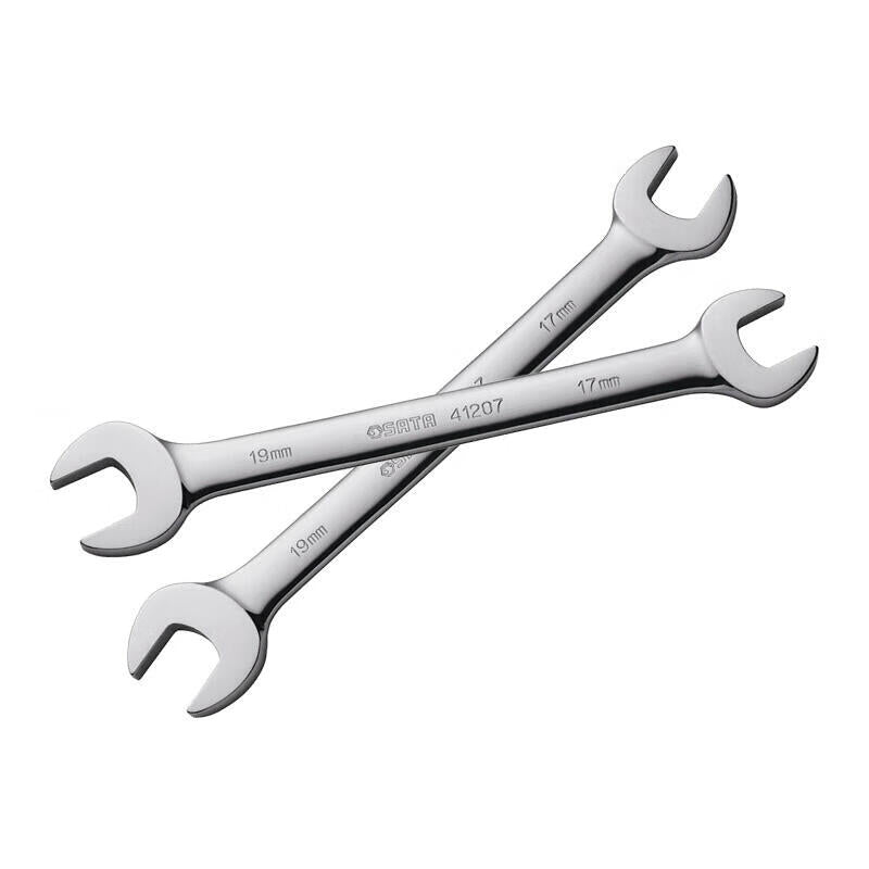 Star fully polished double open end wrench 22X24mm; 41210