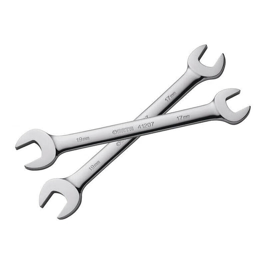 Star fully polished double open end wrench 22X24mm; 41210
