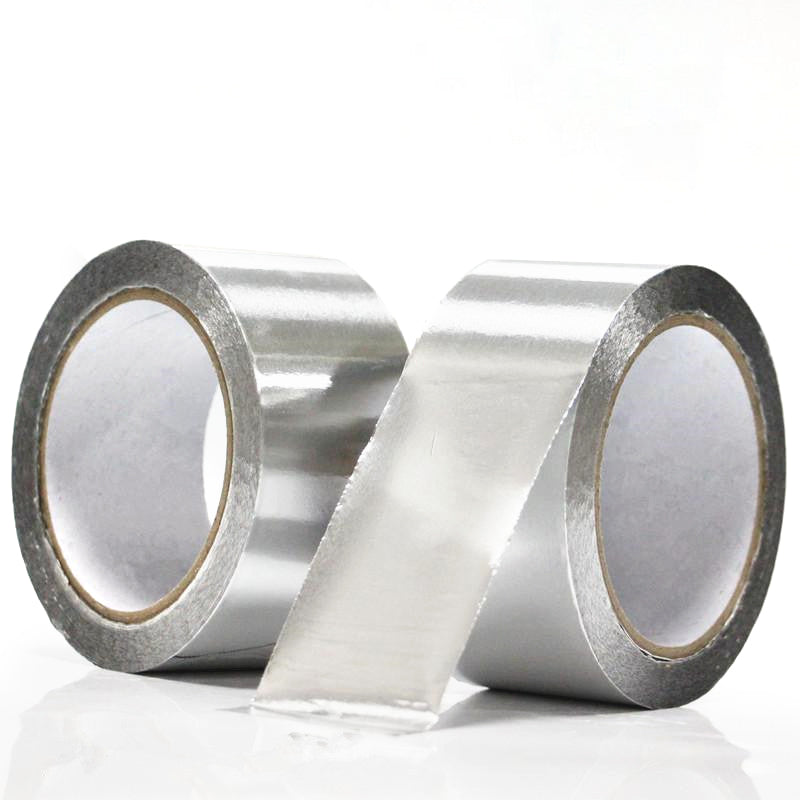 Fuxing FX595 Thickened Aluminum Foil Tape, Sealing Tape for Water Heater and Range Hood Exhaust Pipes, 50mm x 50 meters