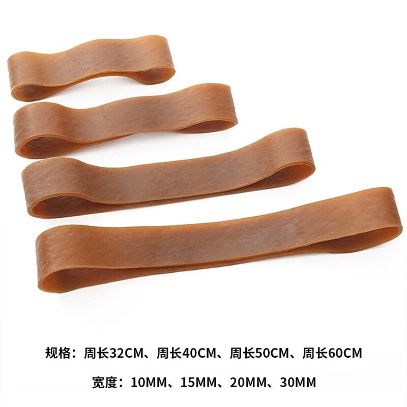 Dajujiang rubber bands, 3mm thick, high elasticity, durable, extended length, industrial grade, 20mm wide, 3mm thick, 32mm long.
