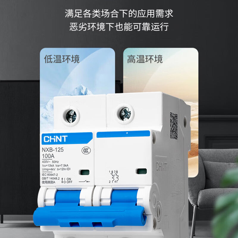 Chint NXB-125 3P D Type Miniature Circuit Breaker 125A