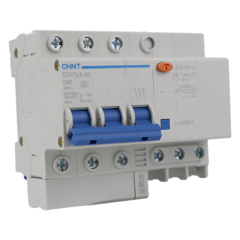 Chint DZ47LE-63 3P C60 30mA Miniature Circuit Breaker