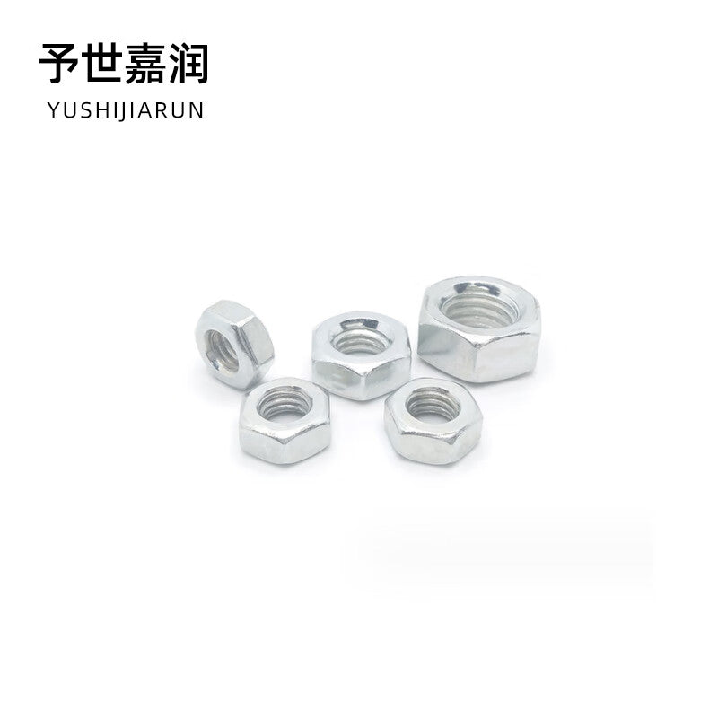 Yu Shi Jia Run 4.8 grade galvanized nuts and bolts, factory direct sales, M5, one price.