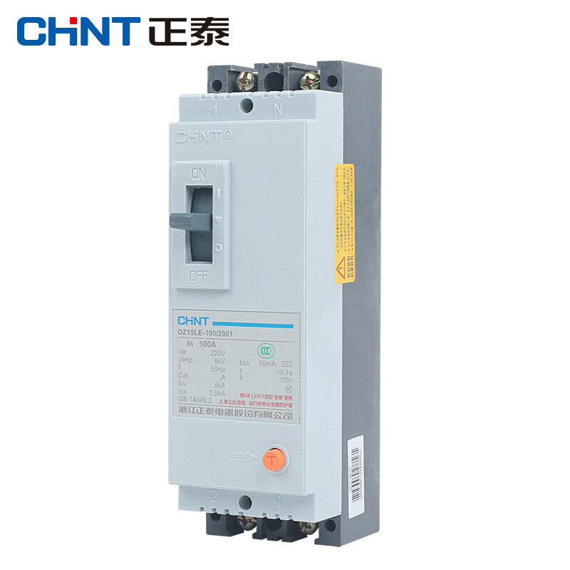 Chint DZ15LE-100/4901-63A Plastic Case Circuit Breaker