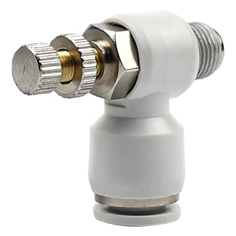 AHAI SL Adjustable L-Type Throttle Valve; White SL6-M5