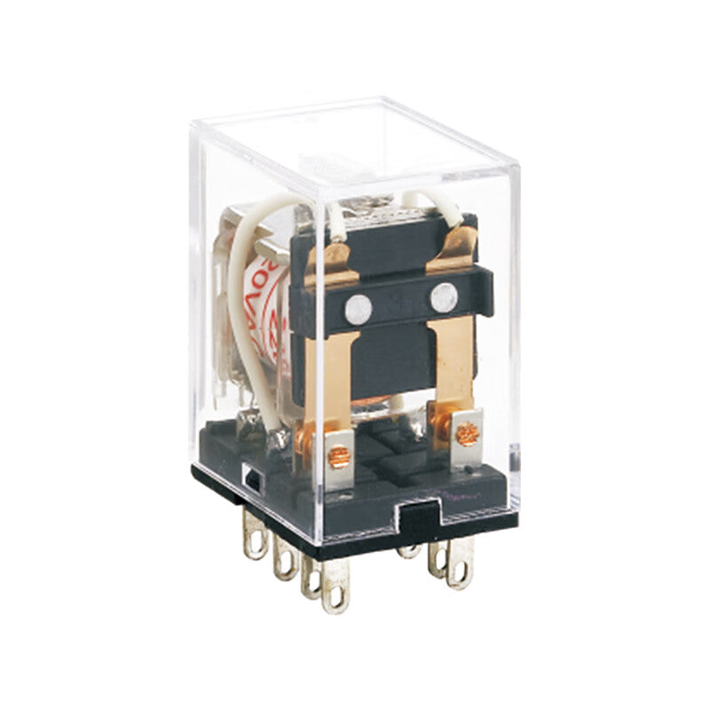 Chint (CHNT) ZL small intermediate relay 710037220401220 JZX-22F/4Z plugs into AC220V without light 14 pins
