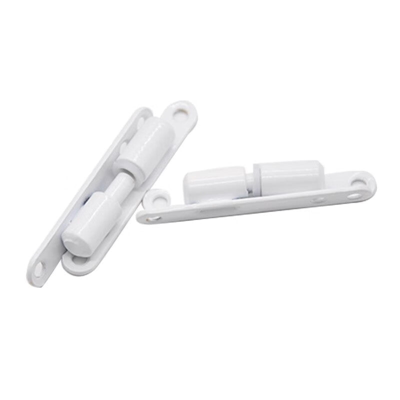 Thousand-speed wheel screen window hinges, old-style PVC casement screen window hinges, aluminum alloy screen window hinges [white] 4-pack