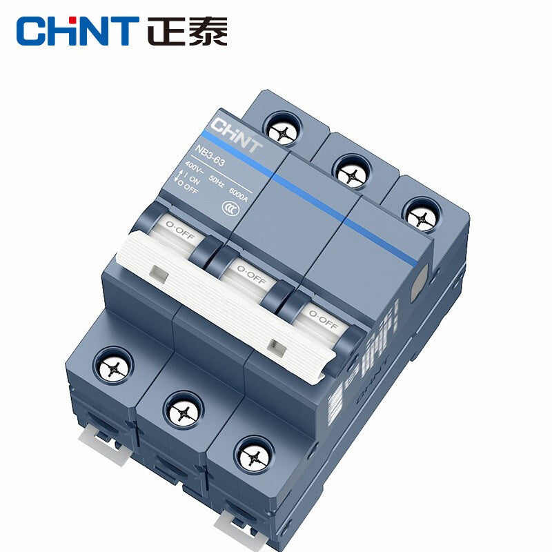 Chint (CHNT) small circuit breaker NB3-63 series 3P C63 (1 piece)