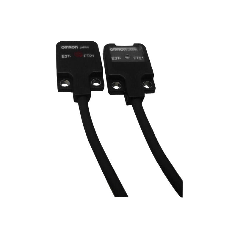 Omron ultra-small and ultra-thin amplifier built-in photoelectric sensor; E3T-FT21 2M