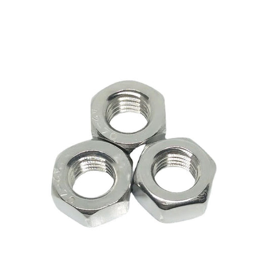 SteelKirin Products 304/316 Stainless Steel Hex Nuts 6170 Stainless Steel Hex Nuts M6 (304) One Price 48 Hours