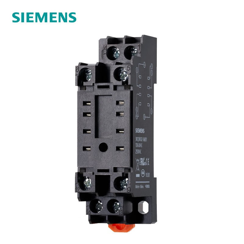 Siemens 3RQ0 standard 10A 2C/O without light 24VDC 3RQ00520CB42+3RQ00821AB01 intermediate relay
