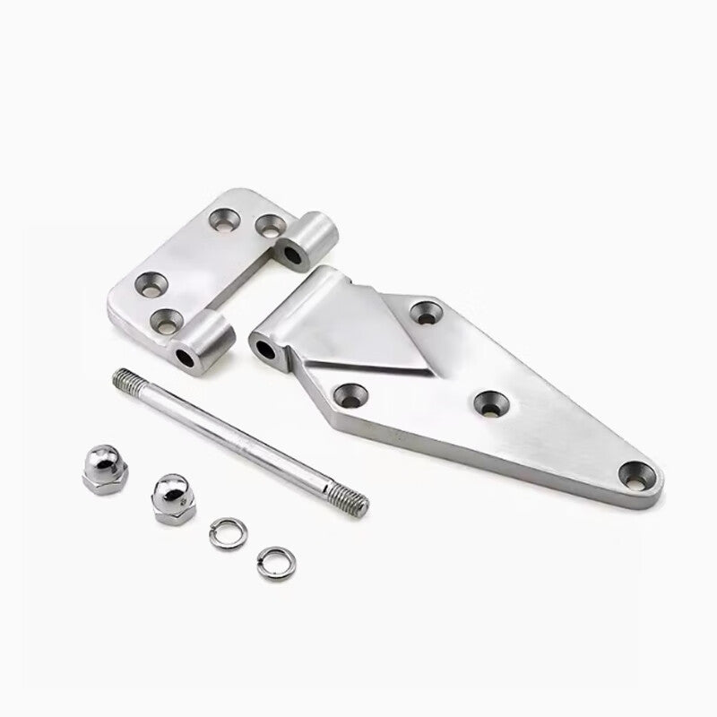 Deqi Zinc Alloy Hinges, Industrial Cold Storage Doors, Oven and Steamer Doors, Convex Door Alloy Hinges A05 4-inch