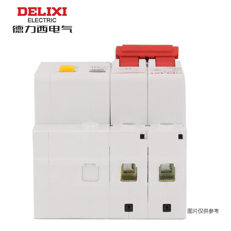 Delixi DZ47sLE 2P C 10A 6KA 100mA AC 230VAC DZ47SLEN2C10R100 miniature leakage protection circuit breaker