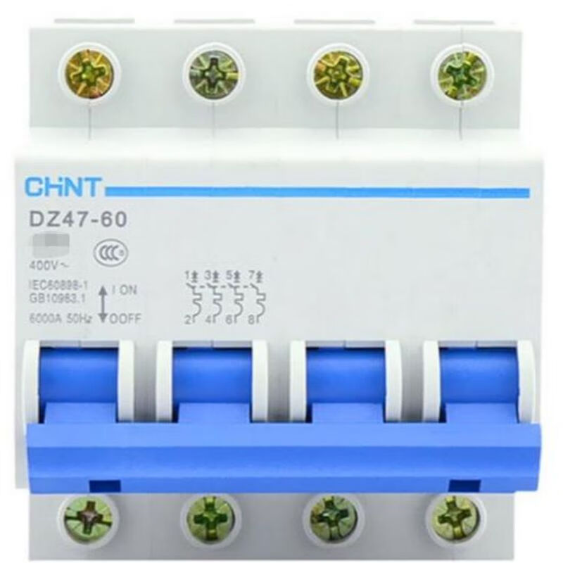 Chint DZ47 circuit breaker air switch DZ47-60 4P C10