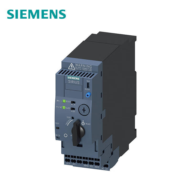 Siemens direct starter, 690V, AC/DC24V, 0.1-0.4A Main circuit interface: pluggable, no terminal Auxiliary circuit interface: spring type interface; 3RA61202AB33