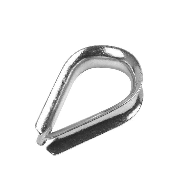 Zhongchi 304 Stainless Steel Collar, Heart-Shaped Collar, Triangular Collar, Wire Rope Protective Ring, M22/2 pieces/pack