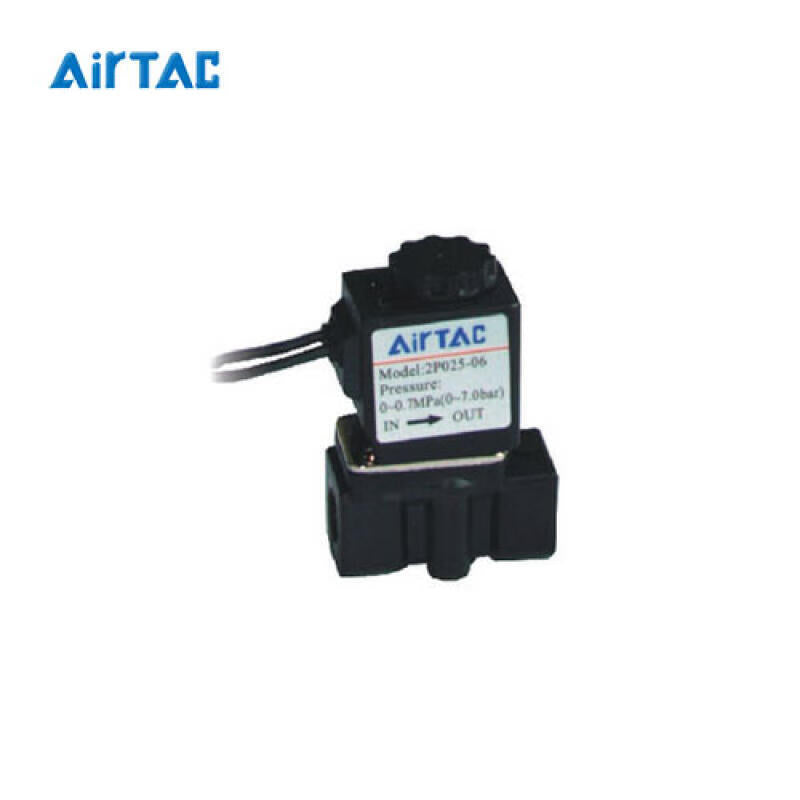 AirTAC 2-port 2-position solenoid valve (plastic steel type); 2P02506FIG