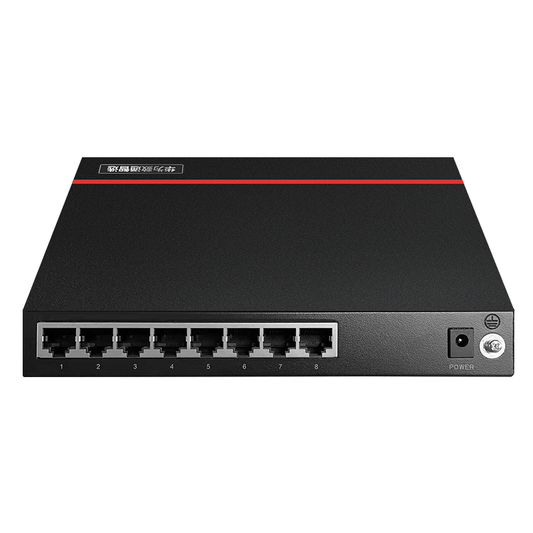 Huawei Datacom Smart Selection S1730S-L8P-A1 POE switch 8-port Gigabit Ethernet port supports POE power supply monitoring network splitter network cable splitter iron shell