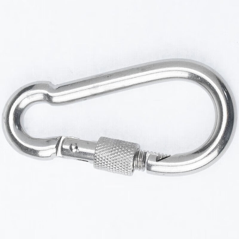 Jingu Lao 304 Stainless Steel Spring Buckle, Safety Buckle Connector, Lifting Hook, Spring Hook M11 (with female type)