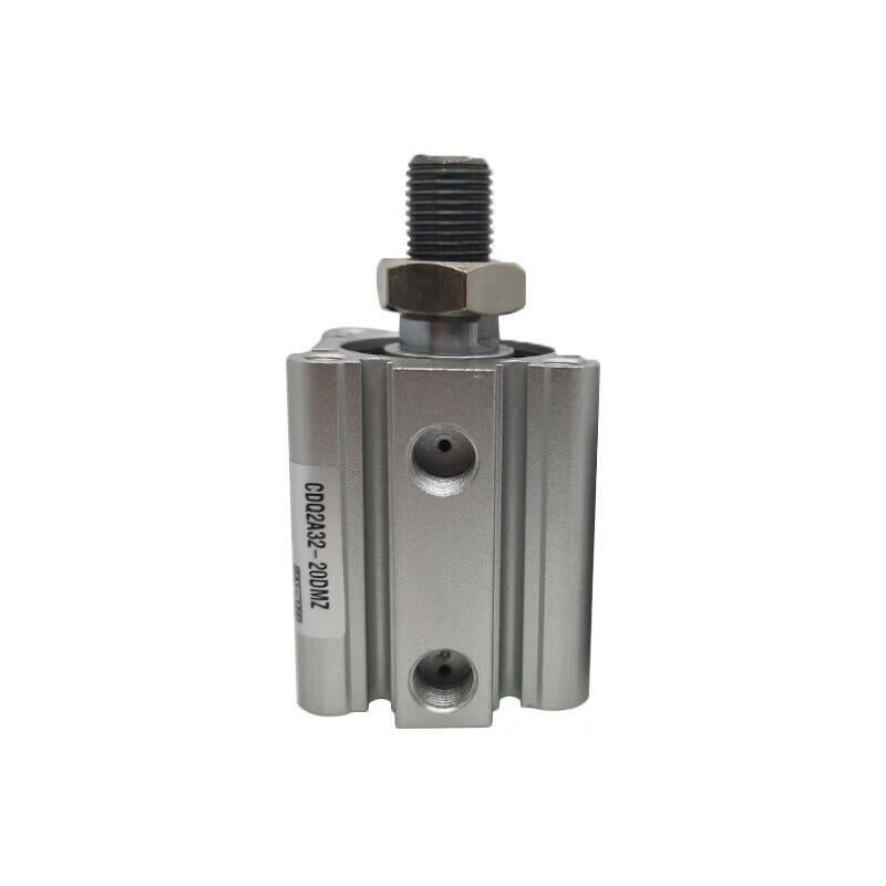 SMC thin cylinder, standard type: single rod double acting, built-in magnetic ring; CDQ2B25-10DZ