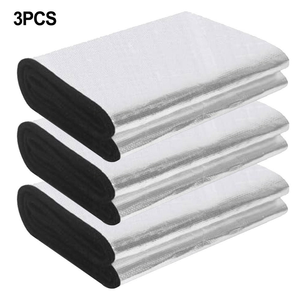 Heat Shield Battery Insulation Blanket Set Fireproof Aluminum Foil 3MM Pad