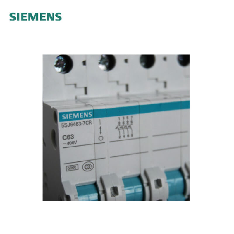 Siemens 63A Green Series 4P C Circuit Breaker 6kA - 5SJ6-C63-4P