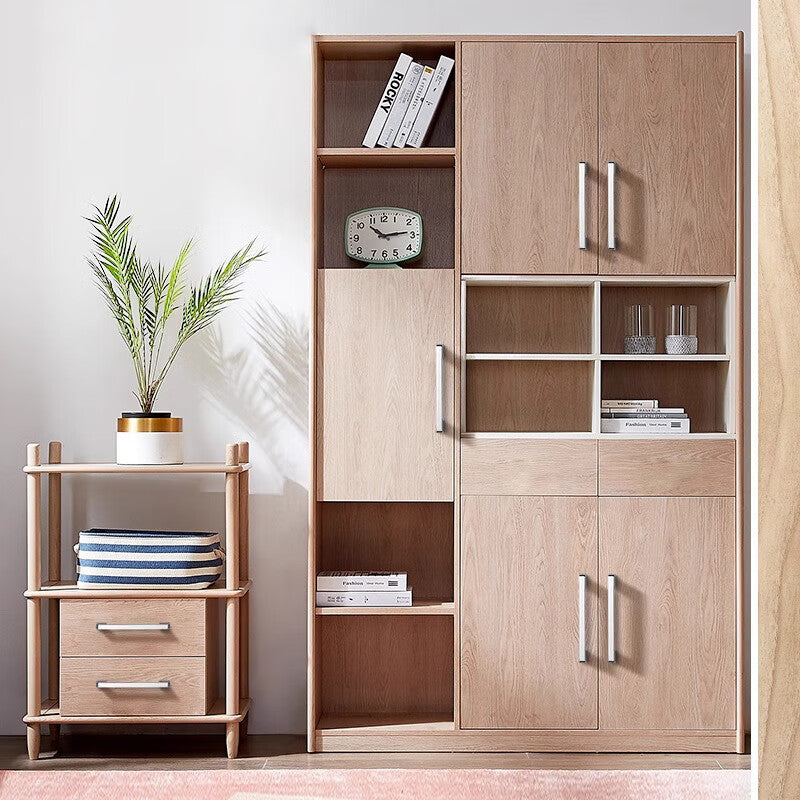 Panggu Precision Cabinet Door Handles, Modern Minimalist Drawer, Cabinet, and Wardrobe Handles, 128mm Hole Spacing/138mm Length, White Lacquer.