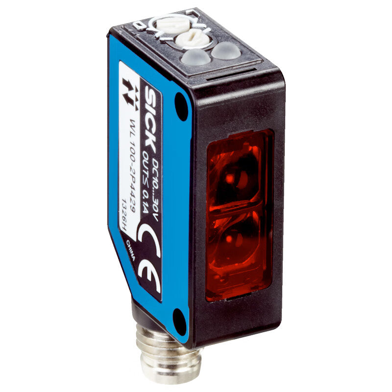 SICK mini photoelectric sensor; WL100-2P4429