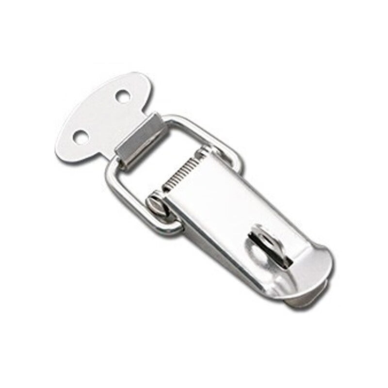 Deyu Industrial Supplies Stainless Steel Hook and Padlock Locks, Hardware Box Buckles, Tower Buckles, Spring Duckbill Buckles, Industrial Luggage Buckles, One Price, Medium 75mm