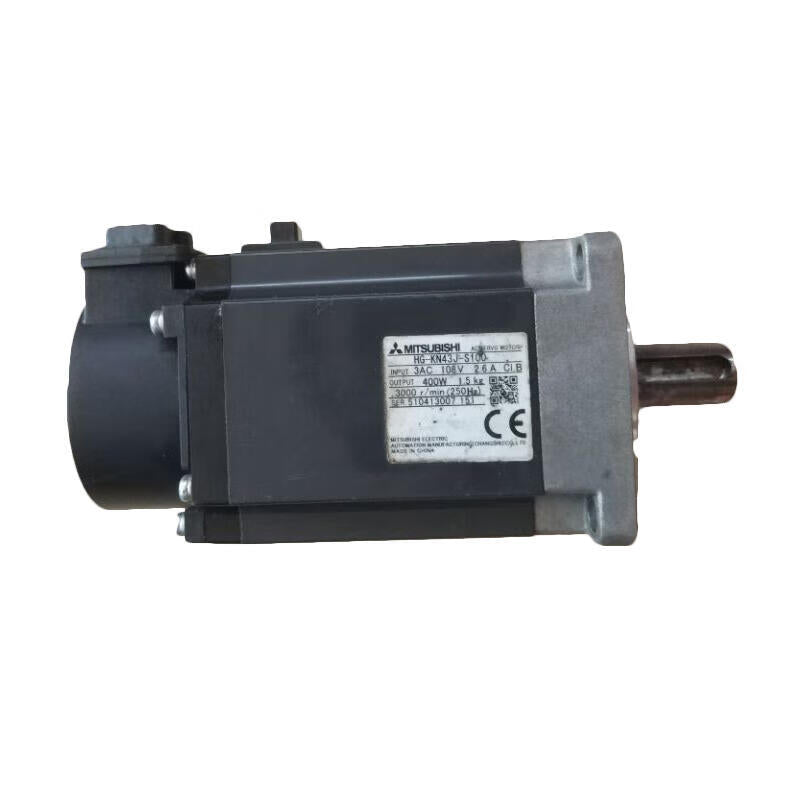 Mitsubishi Electric 400W servo motor low inertia 3000r/min straight shaft with oil seal; HG-KN43J-S100