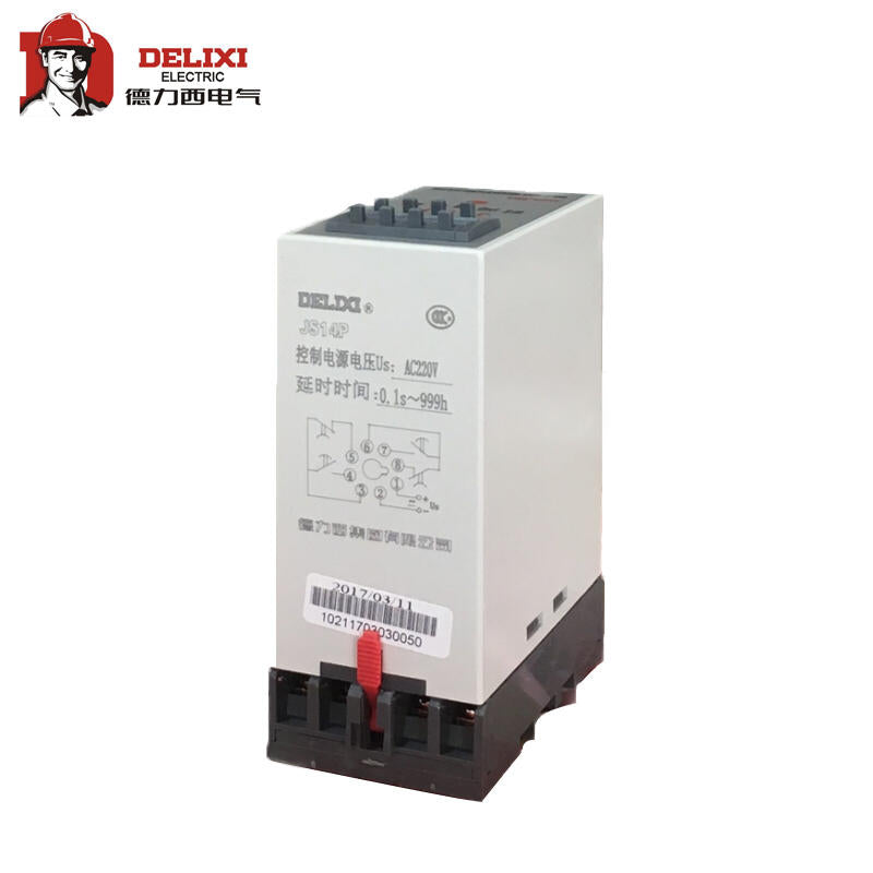 Delixi Electric Digital Display Time Relay JS14S AC220V