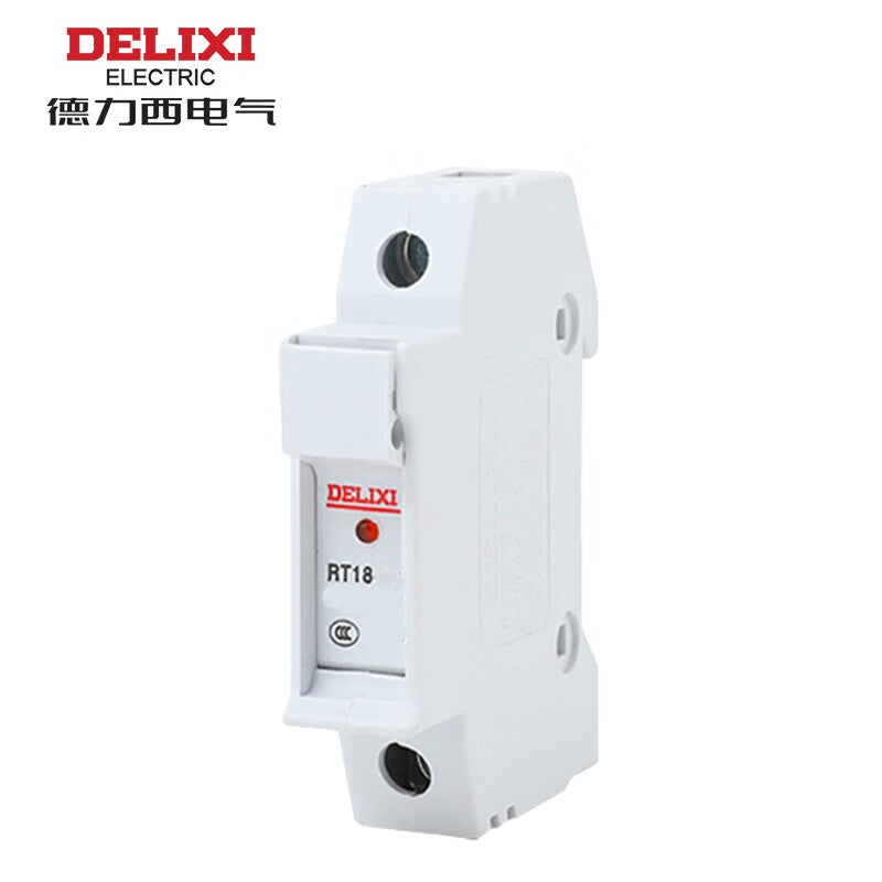 Delixi RT18 cylindrical base 14*51mm 63A 1P 380VAC RT1863ZX fuse base (C)